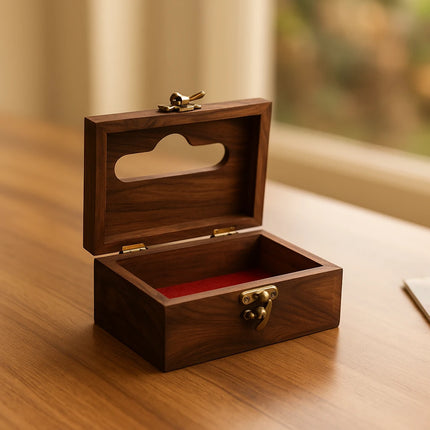 Decorme WoodEase – Rectangular Tissue Holder
