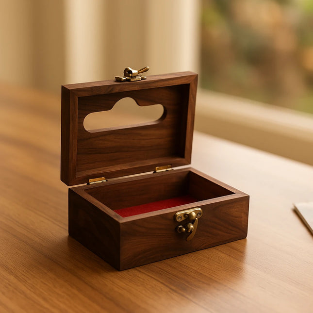Decorme WoodEase – Rectangular Tissue Holder