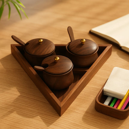 Decorme Rustic Trio Tray