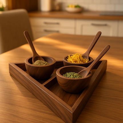 Decorme Rustic Trio Tray