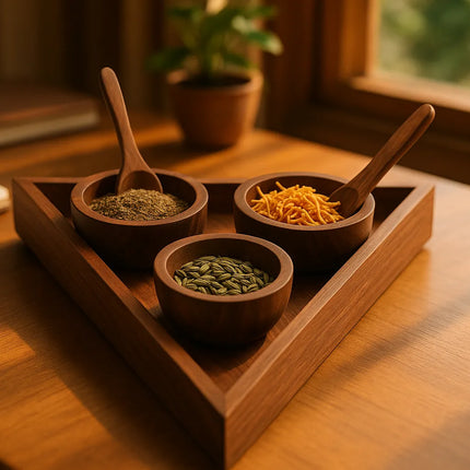Decorme Rustic Trio Tray