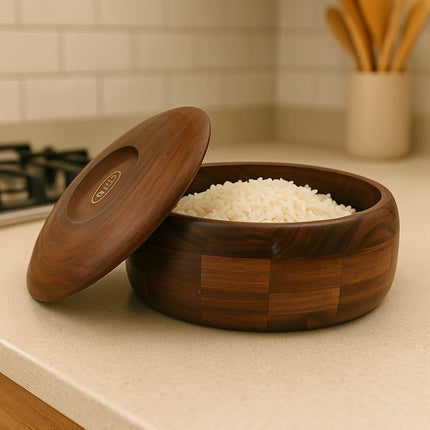 Decorme RoundWood Chapati Keeper
