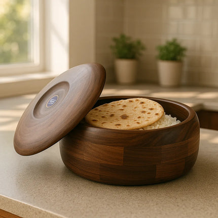 Decorme RoundWood Chapati Keeper