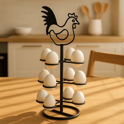 Decorme HenHaus Iron Egg Holder