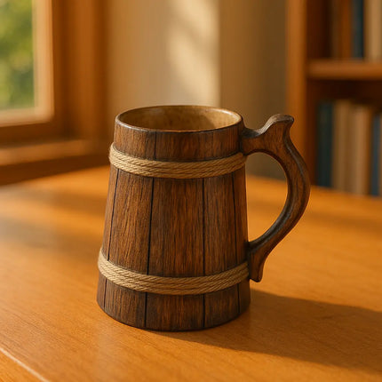Decorme Wooden Warrior Mug