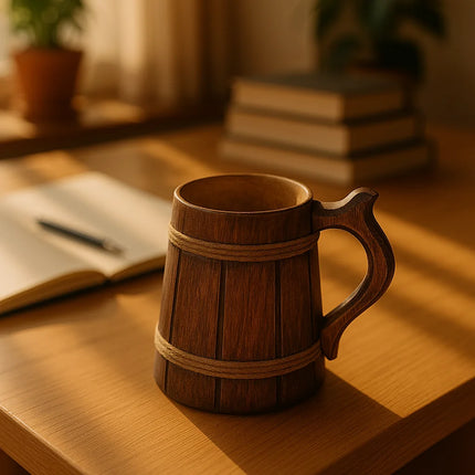 Decorme Wooden Warrior Mug