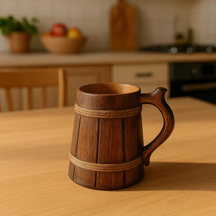 Decorme Wooden Warrior Mug