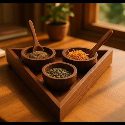 Decorme Rustic Trio Tray