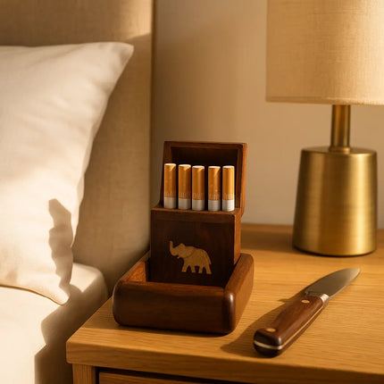 Rustic Luxe Cigarette Holder by decorme