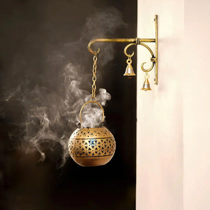 Metal Plant Hanger Hook – Golden Antique