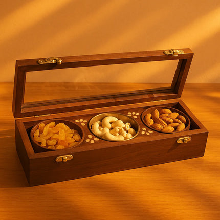 TraditionServe Dry Fruit & Masala Box