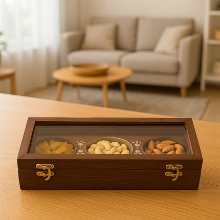 TraditionServe Dry Fruit & Masala Box