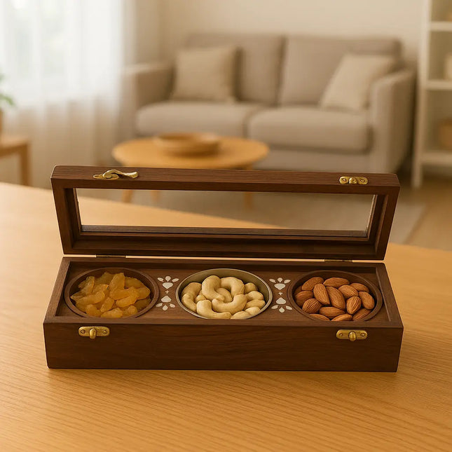 TraditionServe Dry Fruit & Masala Box