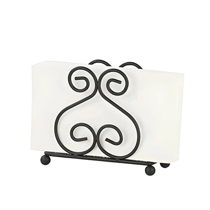 Double S Iron Napkin Holder – Minimalist Table Tissue Stand
