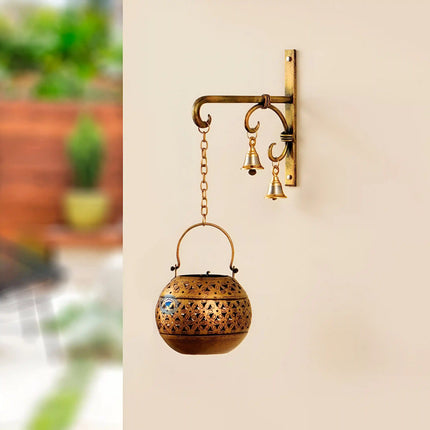 Metal Plant Hanger Hook – Golden Antique