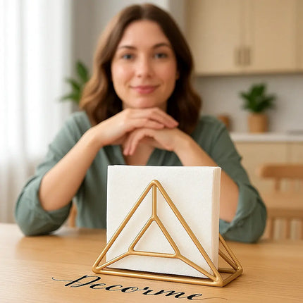 Pyramid Style Napkin Organizer – Minimalist Design