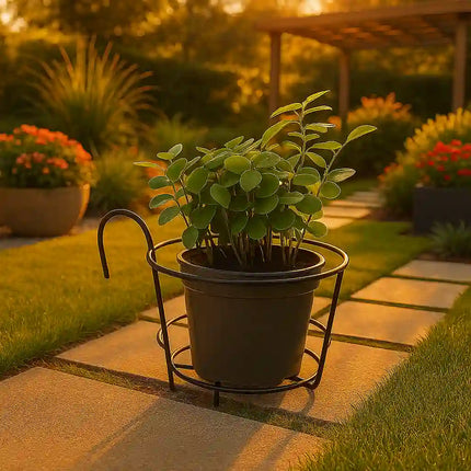 Metal Hanging Basket/Plant Stand – Multi-Purpose Use