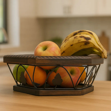 HexaNest Fruit Basket by Decorme