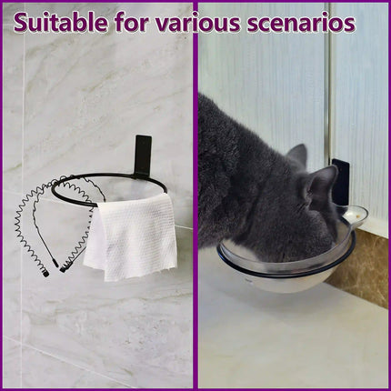 GREANER Wall Planter Ring Hanger – 6 Inch Foldable Wall-Mounted Pot Holder