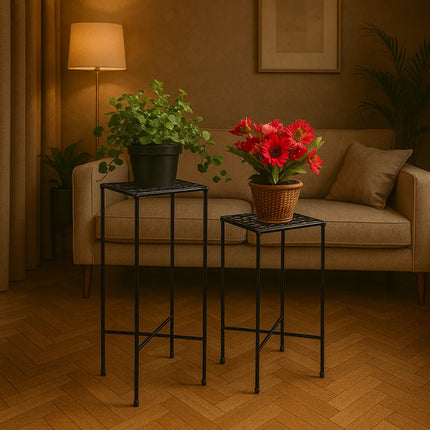 Art Metal Plant Stand – Round Flower Pot
