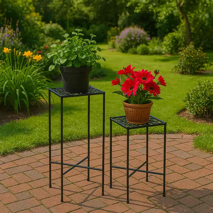 Art Metal Plant Stand – Round Flower Pot