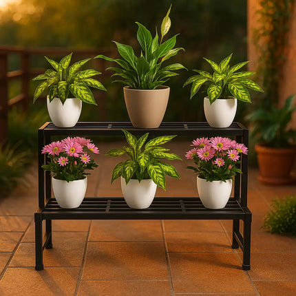 A-One 2-Step Heavy Duty Garden Plant Stand