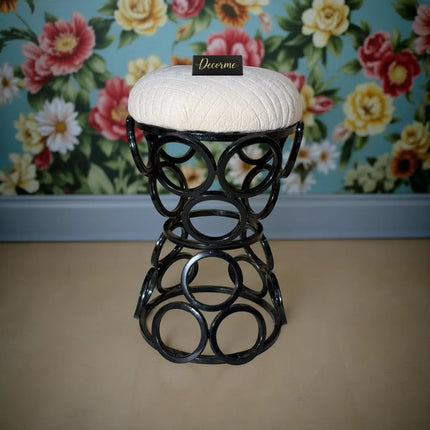 Premium Circular Iron Stool