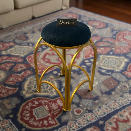 Golden Arch Design Vanity Stool