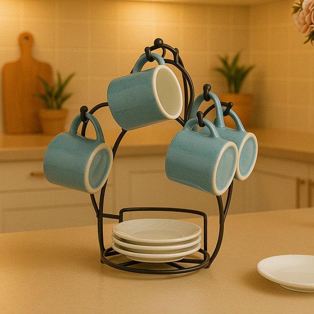 Kettle Shape 6 cup holder