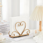 Decorme Love Curve Tissue Stand – Romantic Gold Design