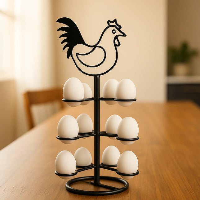 Decorme HenHaus Iron Egg Holder