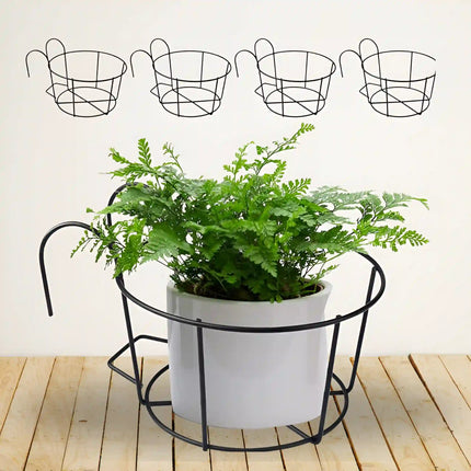 Metal Hanging Basket/Plant Stand – Multi-Purpose Use