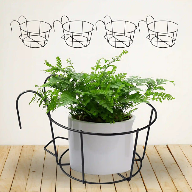 Metal Hanging Basket/Plant Stand – Multi-Purpose Use