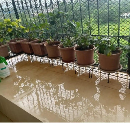 Rectangular Rust-Proof Metal Plant Stand