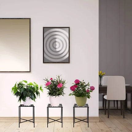 Art Metal Plant Stand – Round Flower Pot