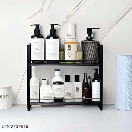 2-Tier Metal Spice Rack Organizer