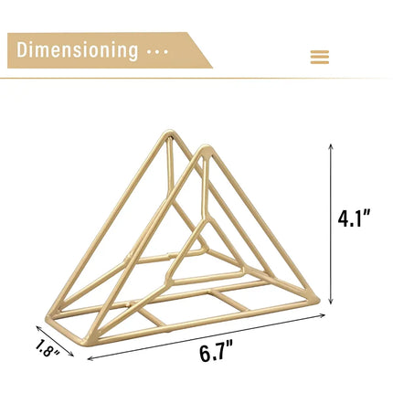 Pyramid Style Napkin Organizer – Minimalist Design