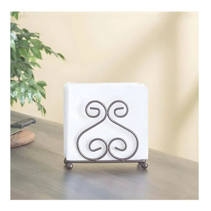 Double S Iron Napkin Holder – Minimalist Table Tissue Stand