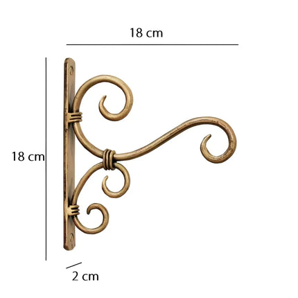 Wall Hanger Hook – Golden Antique