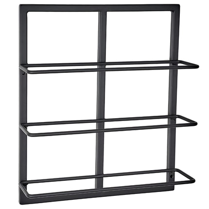 Decorme Black Metal Countertop Wine Holder – Sturdy & Elegant