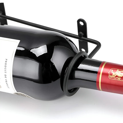 Vintage Charm 5-Piece Hanging Wine Rack Set ,