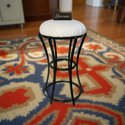Classic Curved Frame Vanity Stool