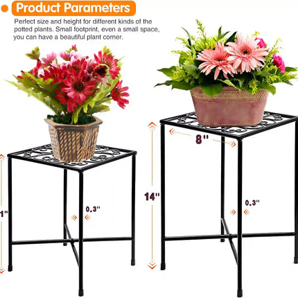 Art Metal Plant Stand – Round Flower Pot