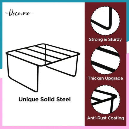 Metal Gamla Stand for Plants –  Square Heavy-