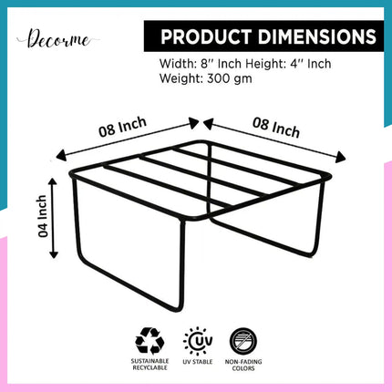 Metal Gamla Stand for Plants –  Square Heavy-